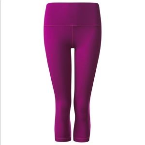 Lululemon Align Crop Deep Fuschia